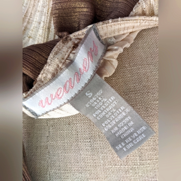 Weavers Tank top shimmer GOLD - Picture 7 of 7